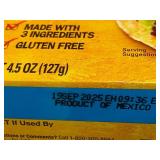 VA 2 - Old El Paso Tostada Shells Bulk Lot - 12 Count/Box, 6 Boxes, Exp 09/2025