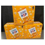 PA 3 - SkinnyPop White Cheddar Popcorn 18-Bag Lot, 3 Boxes (3.9 oz Each) BB 10/23/2025