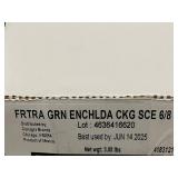 CA 4 - Frontera Green Chile Enchilada Sauce 6-Pack, 8oz Pouches, Exp 6/14/25