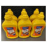 FRE J - American Garden Yellow Mustard US Classic 14 oz - Lot of 8 Bottles (Exp 03/2025)