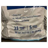 WY 2 - Bulk Lot Santiago Excel Refried Pinto Beans 5 x 1.86 lb Bags (Best By 5/2026)