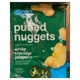 ME 2 - Epic Goods Puffed Nuggets White Cheddar Jalapeno 12-Pack, 1.3 oz Bags (Best By 07/04/25)