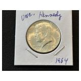 1964 Kennedy Half Dollar Uncirculated