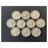 Mercury Silver Dimes