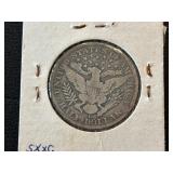 1912-D Barber Half Dollar