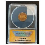 1960 Lincoln Cent Proof ANACS PF63 Red