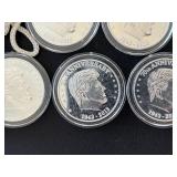 Silver Plated Rescue of PT-109 Commemorative Coins