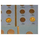 Standing Liberty Quarter and Walking Liberty Half Dollars and Books