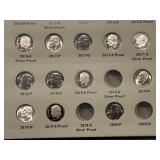 Roosevelt Dimes and Book Includes Silver Proofs