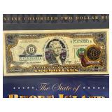 State of Rhode Island $2 Dollar Federal Reserve Note