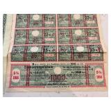 German War Bond From WWI