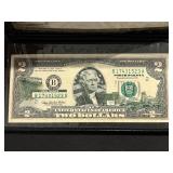 North Dakota $2 Dollar Federal Reserve Note