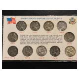 Silver War Nickel Set