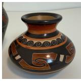 Southwestern Native Pottery Lot Signed