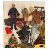 Vintage Toy Lot Including Many GI JOE ACCESSORIES