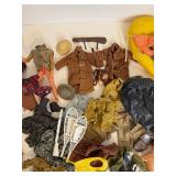Vintage Toy Lot Including Many GI JOE ACCESSORIES