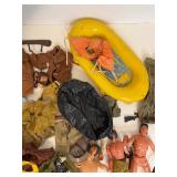 Vintage Toy Lot Including Many GI JOE ACCESSORIES