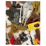 Vintage Toy Lot Including Many GI JOE ACCESSORIES