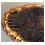 BEAUTIFUL!  5 1/2 foot Taxidermy Black Bear Rug