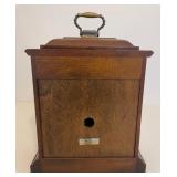 Vintage Howard Miller No 141 Cased Clock with Key - Untested