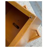 1949 Custom Made Stools / Side Tables in the Stlye of Frank Lloyd Wright #1