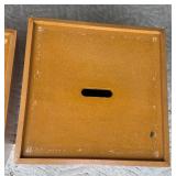 1949 Custom Made Stools / Side Tables In The Style of Frank Lloyd Wright #2