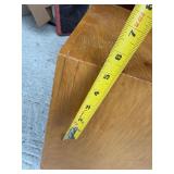 1949 Mid Century Custom Made Square Coffee Table Made In The Style of Frank Lloyd Wright