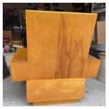 Fantastic Frank Lloyd Wright Style Mid Century Arm Lounge Chair Custom Made in 1949 #1