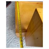 Fantastic Frank Lloyd Wright Style Mid Century Arm Lounge Chair Custom Made in 1949 #1