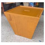 Single Mid Century FLW Style Side Table Stool Made in 1949