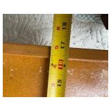 Single Mid Century FLW Style Side Table Stool Made in 1949