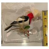 2009 Hallmark KEEPSAKE Red Headed Woodpecker Christmas Ornament