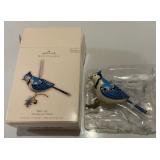 Vintage Hallmark KEEPSAKE Blue Jay Christmas Ornament