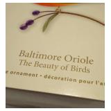 2011 Hallmark KEEPSAKE Baltimore Oriole Christmas Ornament