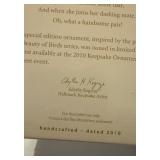 2010 Hallmark KEEPSAKE Lady Cardinal Christmas Ornament