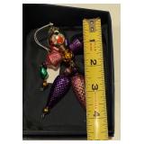 CHRISTOPHER RADKO Wiggle Man Glass Christmas Ornament