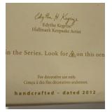 2012 Hallmark KEEPSAKE Painted Bunting Christmas Ornament