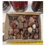 LARGE AND UNSEARCHED RAW Agate and Geode / Nodule lot 1