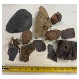 LARGE AND UNSEARCHED RAW Agate and Geode / Nodule lot 1