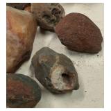 LARGE AND UNSEARCHED Raw Agate and Geode / Nodule lot 2