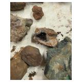 LARGE AND UNSEARCHED Raw Agate and Geode / Nodule lot 3