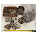 LARGE AND UNSEARCHED Raw Agate and Geode / Nodule lot 4