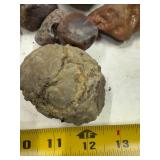 LARGE AND UNSEARCHED Raw Agate and Geode / Nodule lot 4