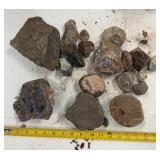 LARGE AND UNSEARCHED Raw Agate and Geode / Nodule lot 4