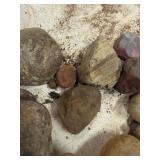 LARGE AND UNSEARCHED Raw Agate and Geode / Nodule lot 4