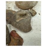 LARGE AND UNSEARCHED Raw Agate and Geode / Nodule lot 4