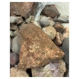 LARGE AND UNSEARCHED Raw Agate and Geode / Nodule lot 4