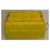 Vintage Yellow IGLOO Squirt Picnic Camping Cooler