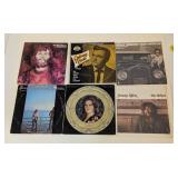 50+ Country Western Records Lot - Folk Cash, Nelson, Haggard, etc