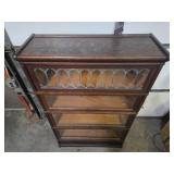 Antique 4-Section Stacking Oak Bookcase